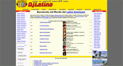 Desktop Screenshot of djlatino.it